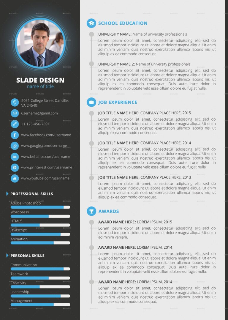 Professional CV Template