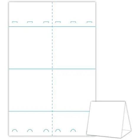 Table Tent Template Simple Table Tent Template Word