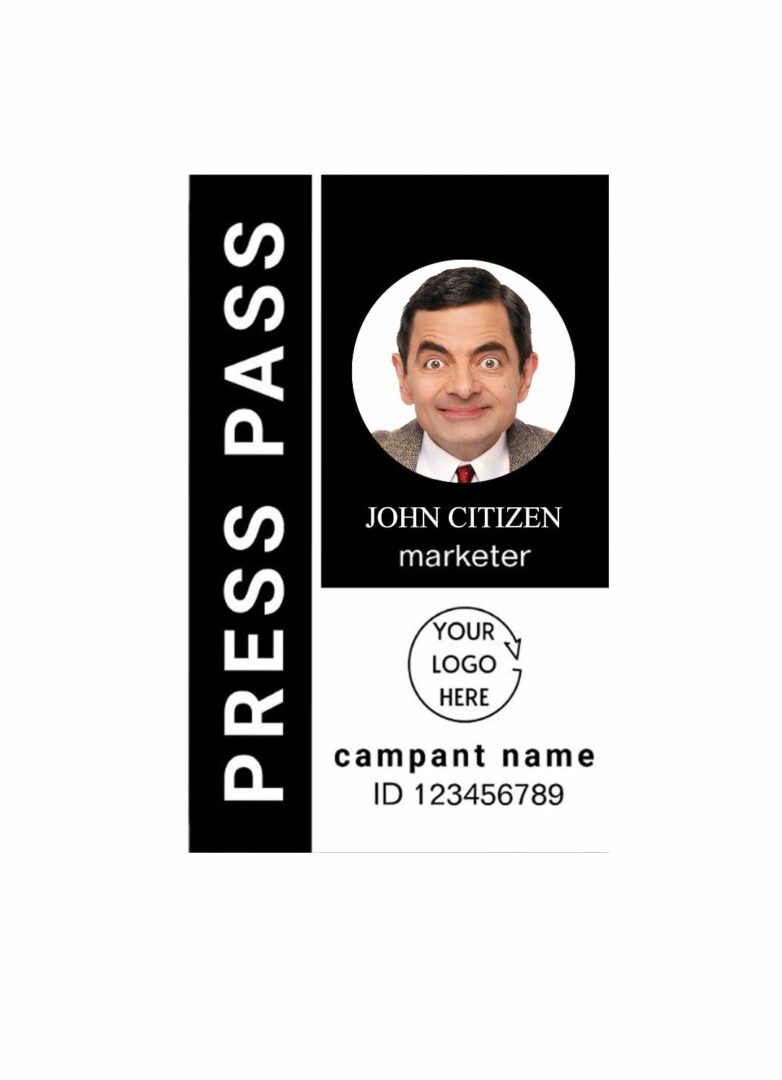 custom press pass custom press pass
