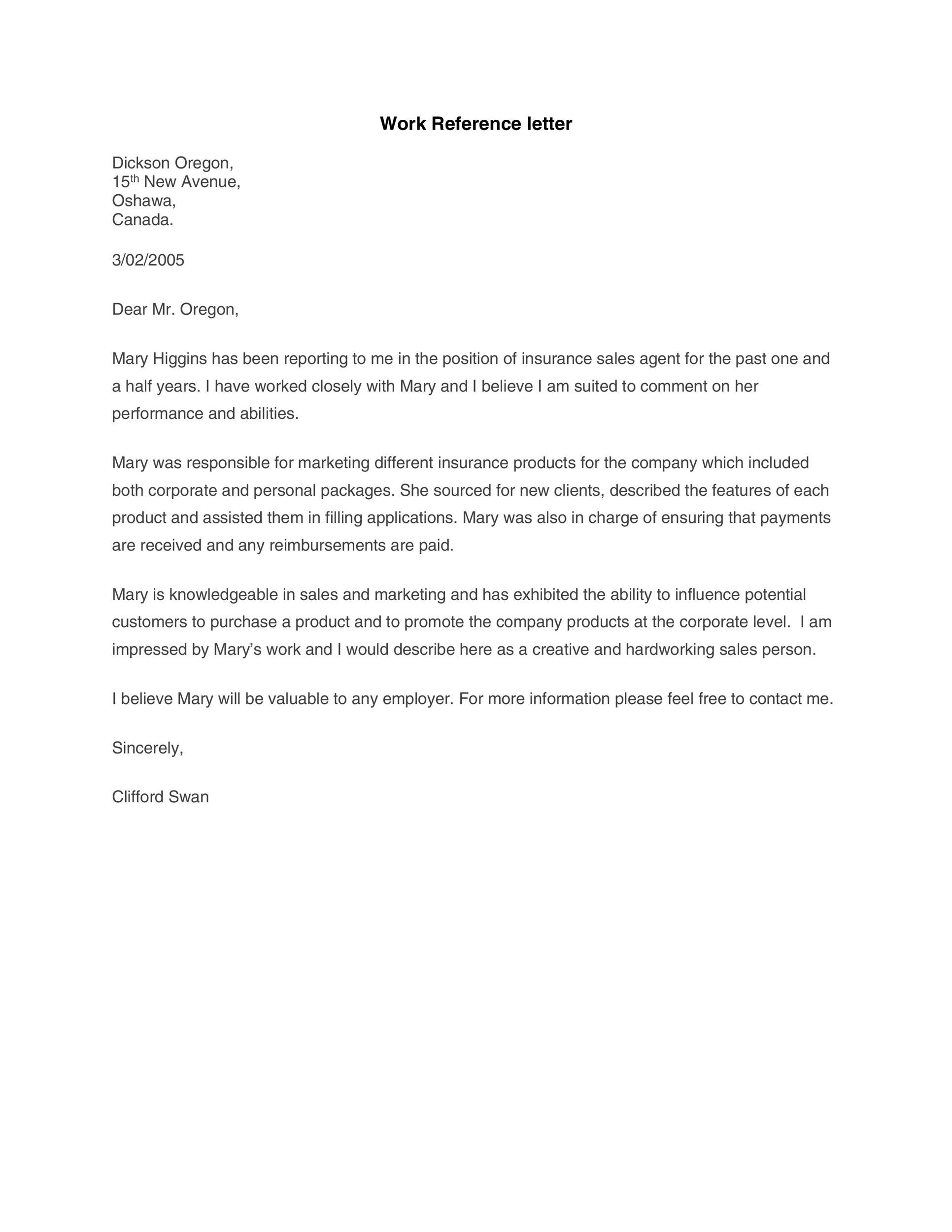 personal reference letter for a friend personal reference letter for a friend