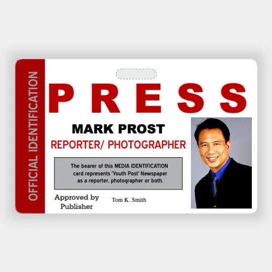 press pass template free press pass template free