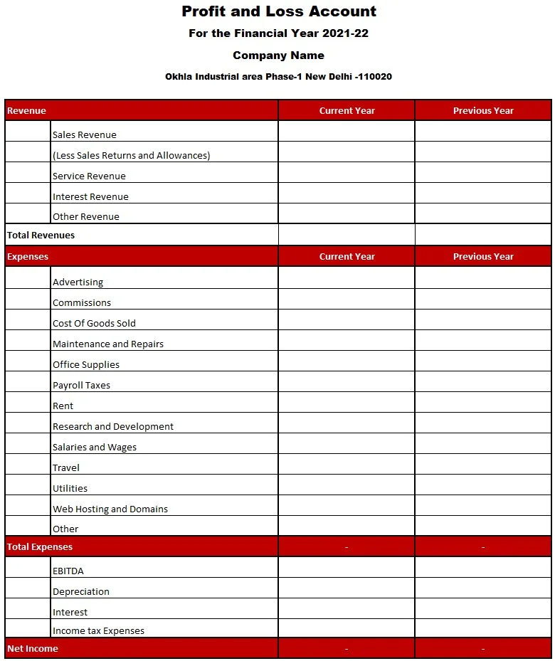 profit and loss template excel free download profit and loss template excel free download